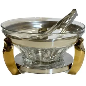 سالاد خوری استیل سلینا مدل پافیلی طلایی 95611