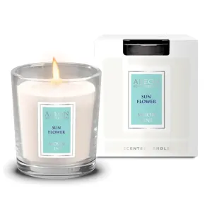 شمع معطر آرئون Moon Line مدل Sunflower CML01 | رایحه گل‌دار و طبیعی