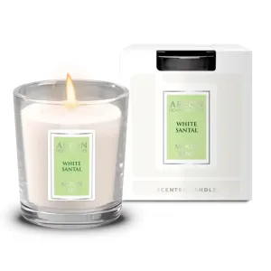 شمع معطر آرئون Moon Line مدل White Santal CML05 | رایحه شرقی، چوبی و لوکس
