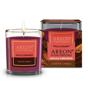 شمع معطر آرئون رایحه سیب و دارچین حجم 120 گرم