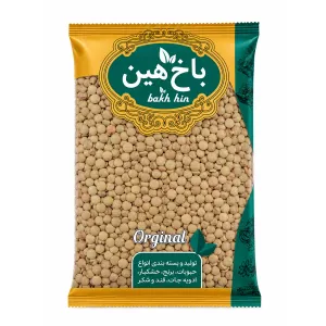 عدس درشت پاک شده باخین - 900 گرمی درجه یک
